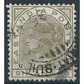India 1876 SG80 6a Olive-Bistre Fine Used .. ..