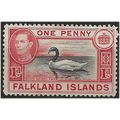 Falkland Islands 1938 SG147a 1d Black & Vermill...