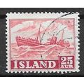 Iceland - ( islande ) N° 255 YVERT OBLITERE ( U...