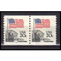 1895a 20c U.S. Flag Very Fine MNH SG CNP Left 1...