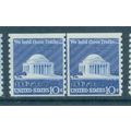 1520 10c Jefferson Memorial Fine MNH CLP B0846