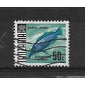 Tanzania.SG148 50c Blue Birdwrasse.Fine Used.Se...
