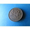 1968 QUEEN ELIZABETH II CANADA ONE CENT FREE PO...