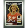 1979 Old Gold Lights Cigarette Ad - Us Who Love 'Em