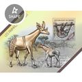 NIGER 2014 SHEET MNH EXTINCT ANIMALS ANIMALES E...