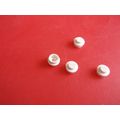 WHITE 80S ROUND LEGO (17/03) FREE POSTAGE