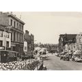 Active street scene of Maidstone Kent Postcard ...