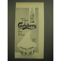 1958 Carlsberg Beer Ad - They're all calling for Calrsberg