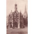 Vintage Sepia Postcard - Chichester Market Cros...