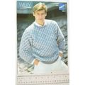 Vintage: Phildar 8662 sweater, aran