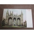 Early Peacock Postcard - Peterborough Cathedral...