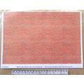 Papier autocollant rouge/orange brique pour O g...