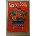 Large scrapbook - cards, tickets, scraps, etc. ...