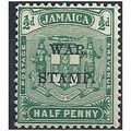Jamaica 1917 SG73 1/2d Blue-Green WAR STAMP Mou...