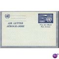United Nations Air Letter - pre-paid 10c 2