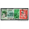1980´s 4 different values - #15 fine used (o)