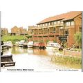 Milton Keynes, Buckinghamshire - Pennylands Marina - narrow boats c.1980s