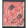 GB 1911 - KGV - SG327 - 1d red - used