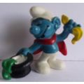 SMURF ' MAGICIAN ' PVC figure (1979)