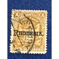 British South Africa Rhodesia 1909 1s 1/- Deep ...