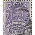 MEXICO, Palenque Cross, violet-blue 1937, 10c