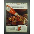 1960 Heinz Tomato Ketchup Ad - No Other Tastes ...