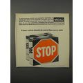 1966 Mead Cluster-Pak Packaging Ad - Beer Carton