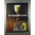 1980 Baileys Irish Cream Liqueur Ad - Impossibl...