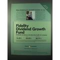 2001 Fidelity Investments Ad - Dividend Growth Fund