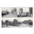 Multiview of Lockington Postcard Yorkshire 1980s