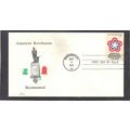 FDC Colonial Cachet 1432 8c Emblem (Cachet-U/A)...
