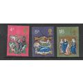 GREAT BRITAIN 1970 CHRISTMAS SG 838 /840 SET 3 ...