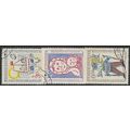 1958 Michel 1106/1108 - #2 cancelled