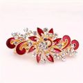 Bohemian Style Rhinestone Decor Hair Clip Minim...