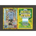 Match Attax Attack World Cup 2014 #14 Lionel Me...