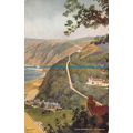 R092328 Countesbury Hill. Lynmouth. Photochrom....