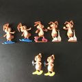 Nestle Nesquik Rabbits Sports Tennis, Roller Sk...