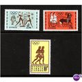 CYPRUS 1964 OLYMPIC GAMES SG 246/248 SET 3 VALS...