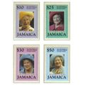 2000 JAMAICA QUEEN MOTHERS 100th birthday SET M...