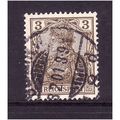 GERMANY 1899 SG53 3pf BROWN REICHSPOST FINE USE...