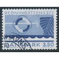 Denmark AFA 0784/Scott 744, 3.50kr blue Sea Res...