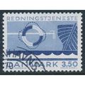 Denmark AFA 784/Scott 744, 3.50kr blue Sea Resc...