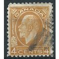 Canada 1932 SG322 4c Yellow-Brown Good Used .. ..