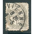 France 1900 - SG288 - 1c grey - "Blanc" - used