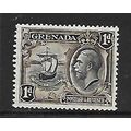 GRENADA 1934 1d BLACK AND SEPIA SG 136a M MINT