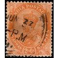 India 1922 King George V 2A6P Used Stamp..