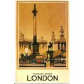 Advertising LONDON Trafalgar Square Postcard (M...