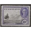 Nyasaland (BCA) 1945 SG150 6d Black & Violet Mo...