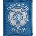 Scout Badge UK - Doncaster South - Black Back (...
