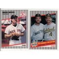 TWO 1989 Fleer Wade Boggs cards – #81, #633-HOF...